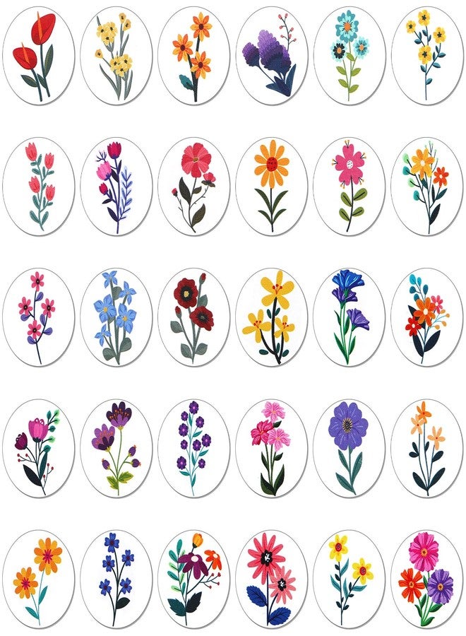 CypherX Kids Reward Tokens, Unique Wooden Tokens for Kids, 30 Redeemable Tokens with Colorful Flower Designs, Symbolizing Growth and Progress, Round - Image 3